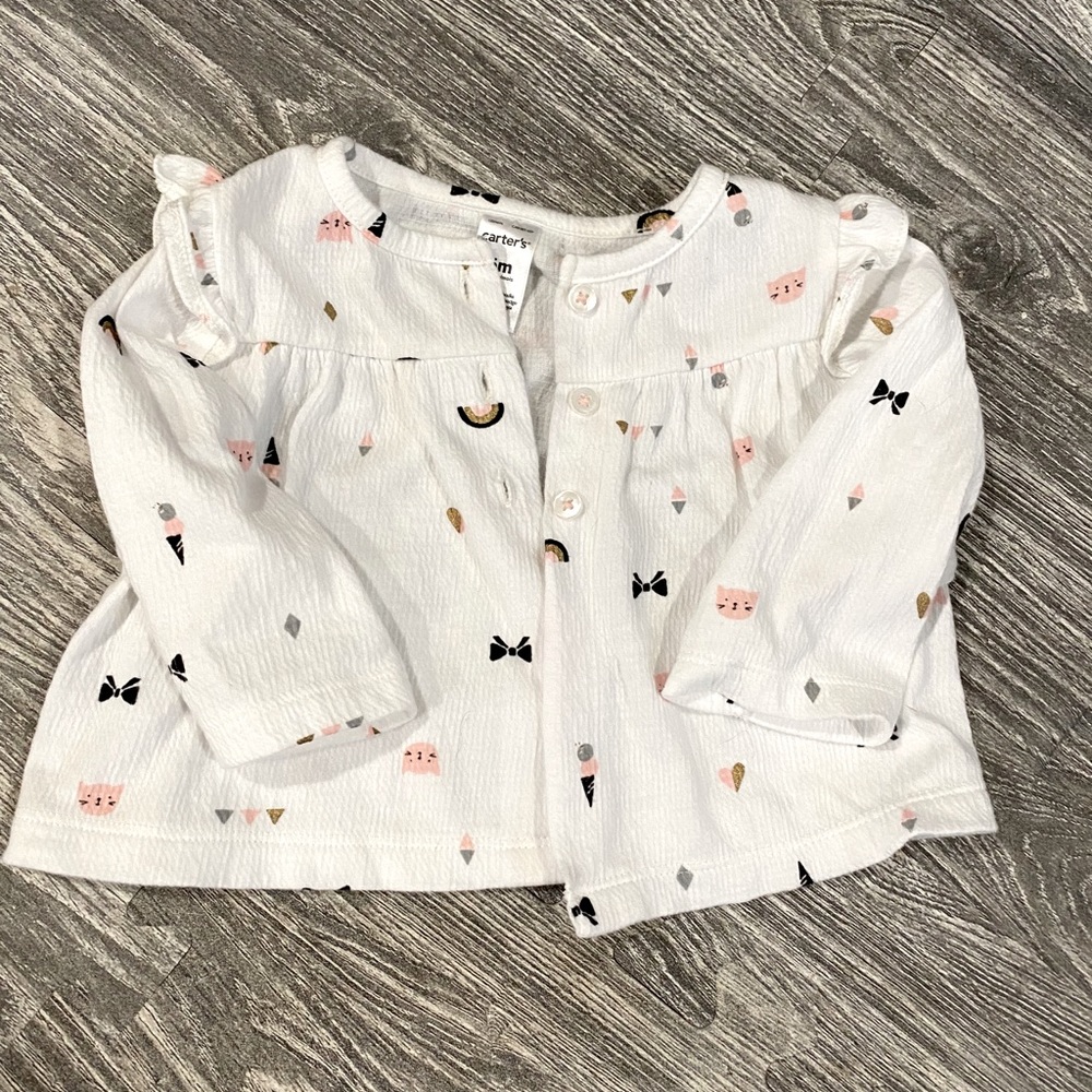 6m Carter’s cardigan